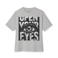 Graphic Tee — "Open Your Eyes" Eye & Straw Hat Pirate Design