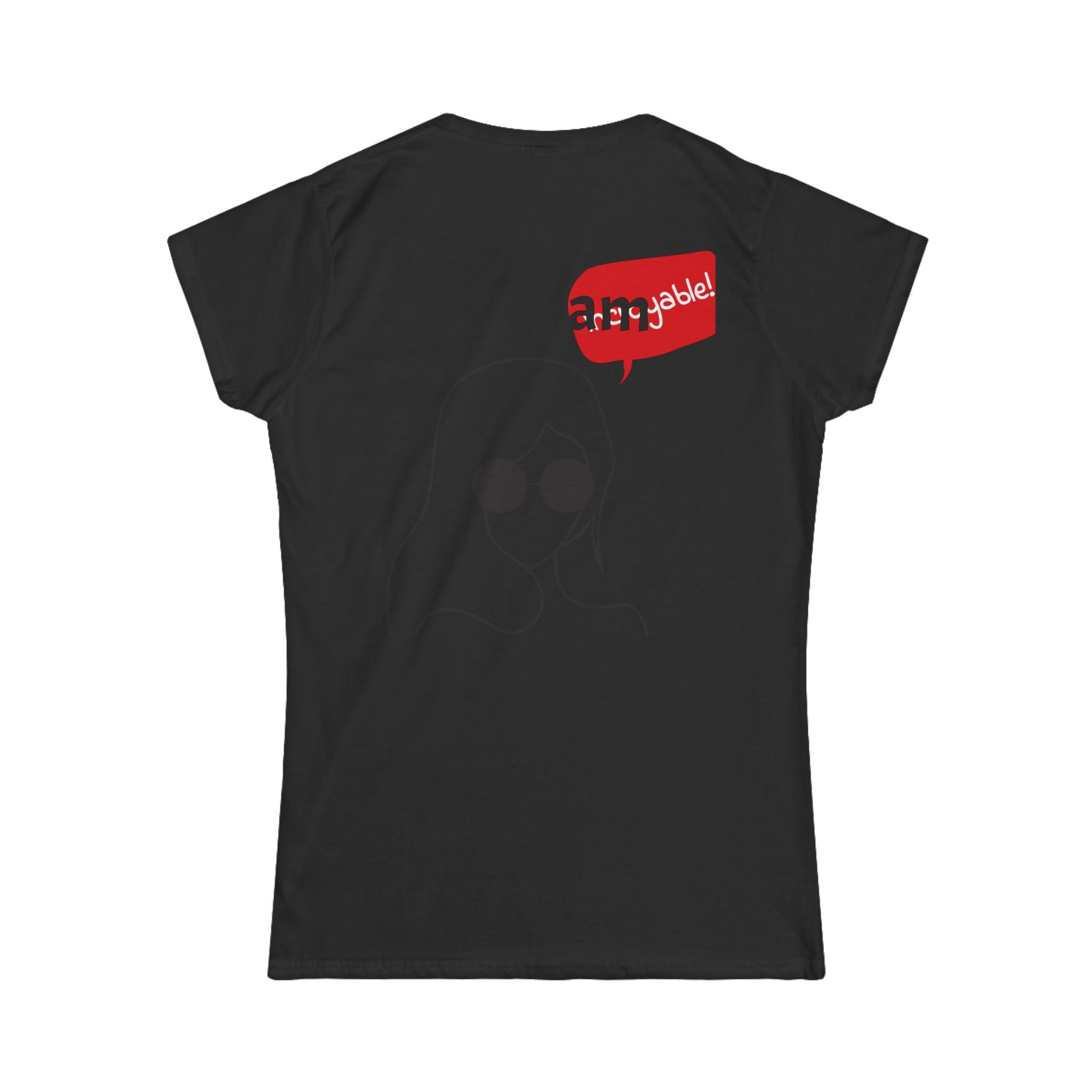 Cricket Celebrations Tee — Color Spotlight Cricket Player Graphic Women's T-Shirt