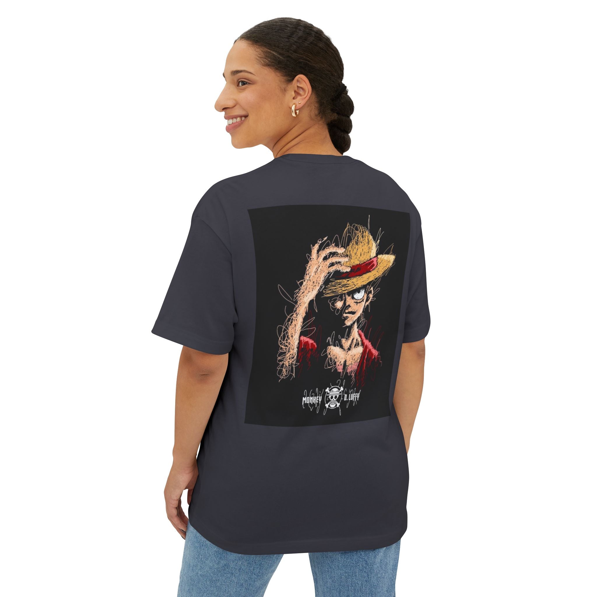 Graphic Tee — "Open Your Eyes" Eye & Straw Hat Pirate Design